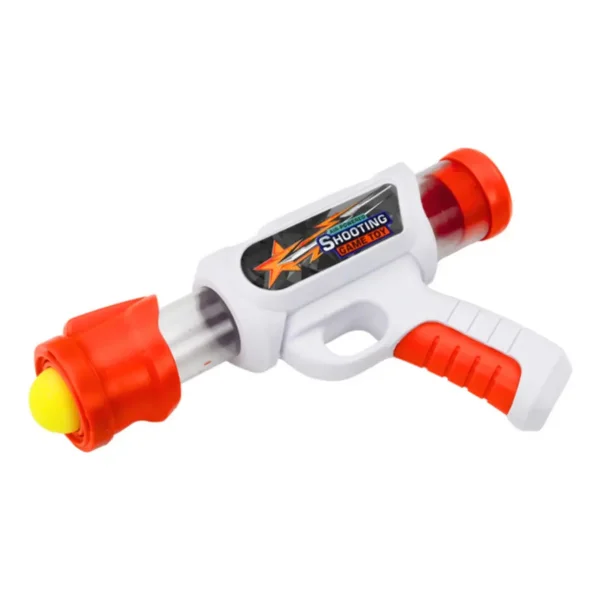 Pistola Dinamica Dino Al Blanco Naranja Con Luces Y Sonido