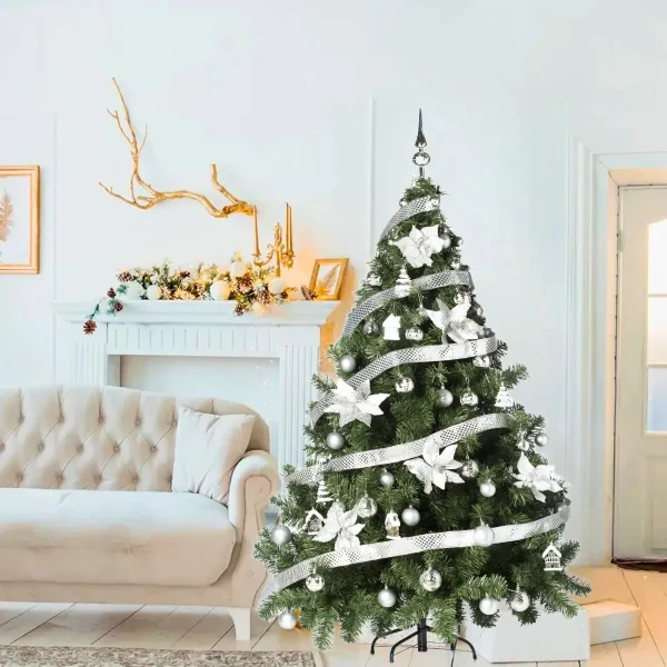 Arbol de Navidad Montañes Deluxe 1.80mts Con Adornos Kit X60