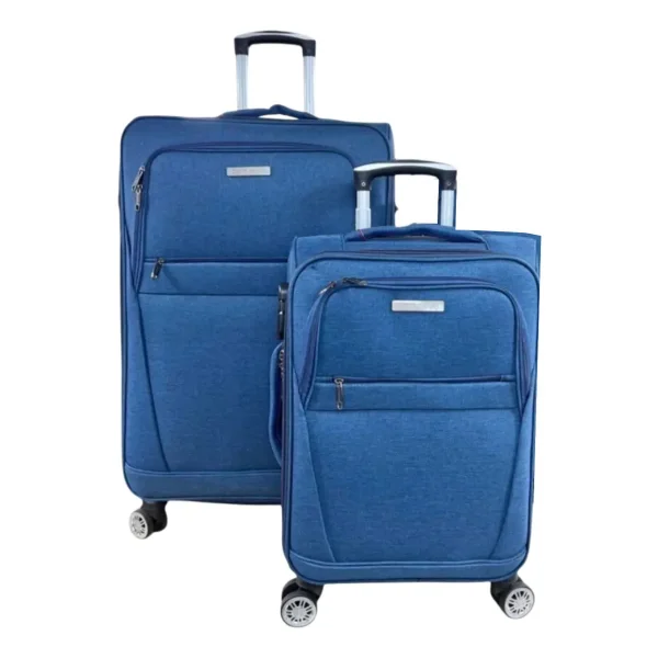 Valija Semi Rigida 24 Pulgadas Expandible Mediana Tela Viaje