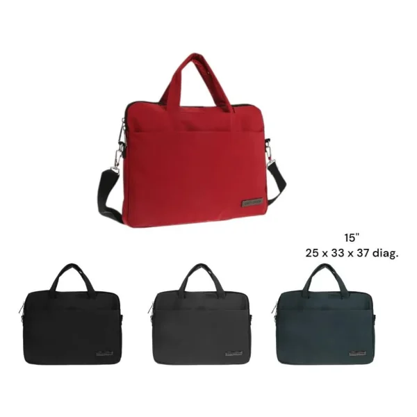 Funda Porta Notebook 15 Portafolio Ejecutivo Con Correa