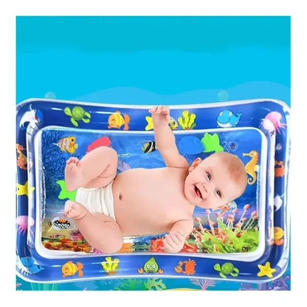Alfombra Antigolpes Inflable Agua Y Aire Gimnasio Sensorial Azul 21.2 X 17.2 X 2.2 Cm