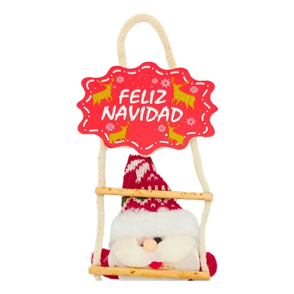 Papa Noel Colgante Adornos Decoracion Navideña