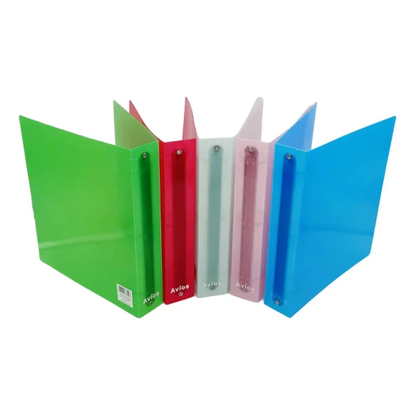 Carpeta Escolar Transparente Numero 3 Avios Colores N3