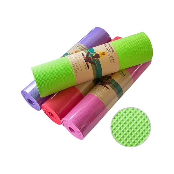 Yoga Mat 8 Mm Colchoneta Pilates Fitness Antideslizante