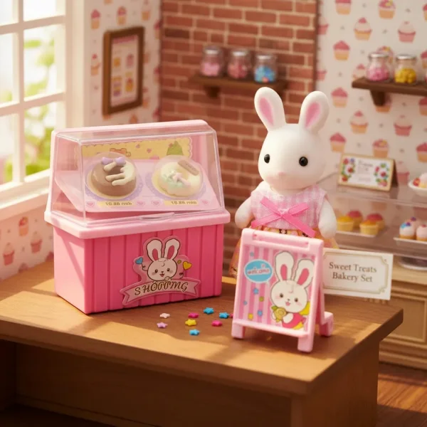 Conejita Pastelería Casa Juguete Nena Color Rosa Rosa