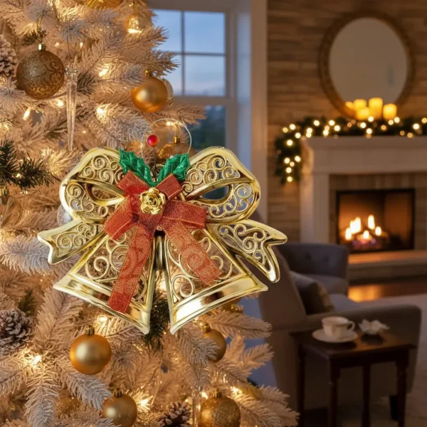 Campanas Navideñas Decoracion Navidad Adornos Para El Arbol