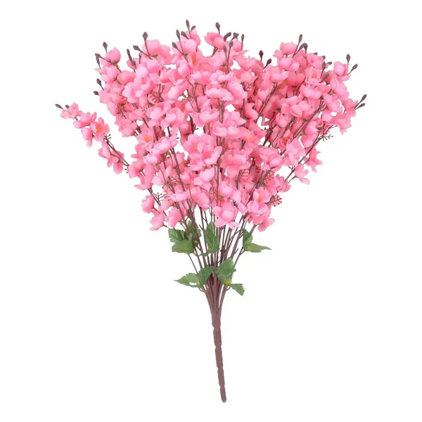 Flores Artificiales Ramo Cerezos Decoracion