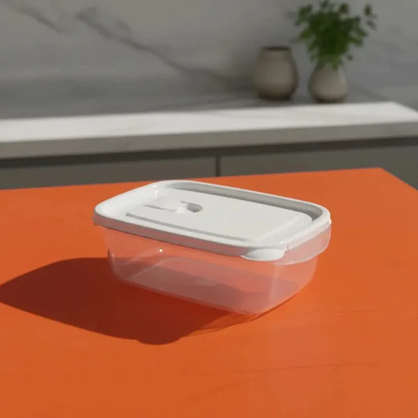 Set X8 Tapers Contenedores Organizador Alimentos Plastico Transparente