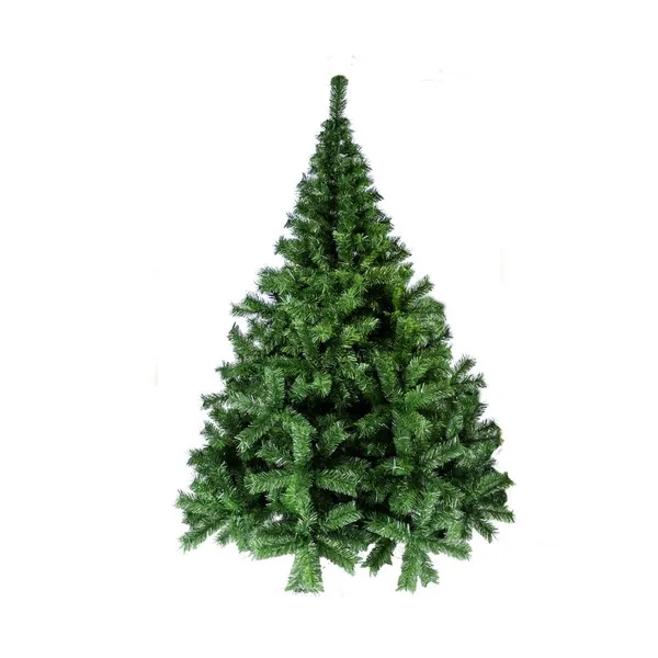 Árbol De Navidad Arbolito Pino Canadian Luxury 1.5mts Base Metálica Color Verde