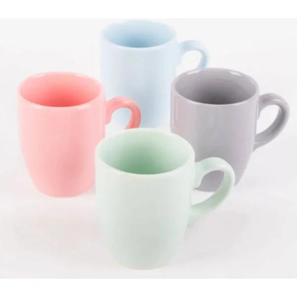 Taza De Cerámica Cónica Jarro Mug 300ml
