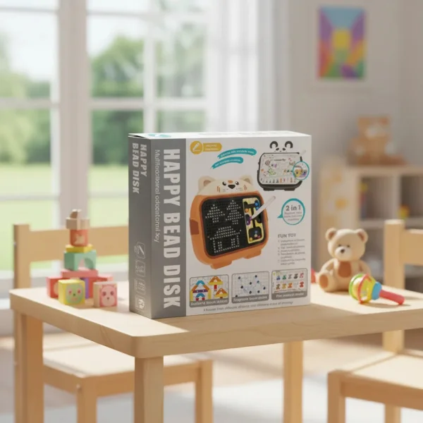 Tablero Pizarra Magnética Educativo 2 En 1 Juguete Niños Negro