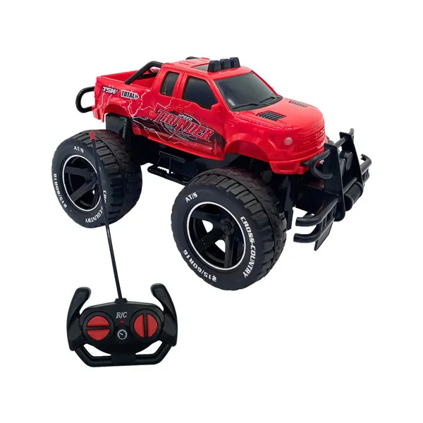 Camioneta Deportiva Off-road Todo Terreno A Control Remoto Color Rojo Expreso Polar