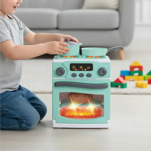 Cocina Horno Juguete Infantil Con Luz Sonido Y Accesorios Agua