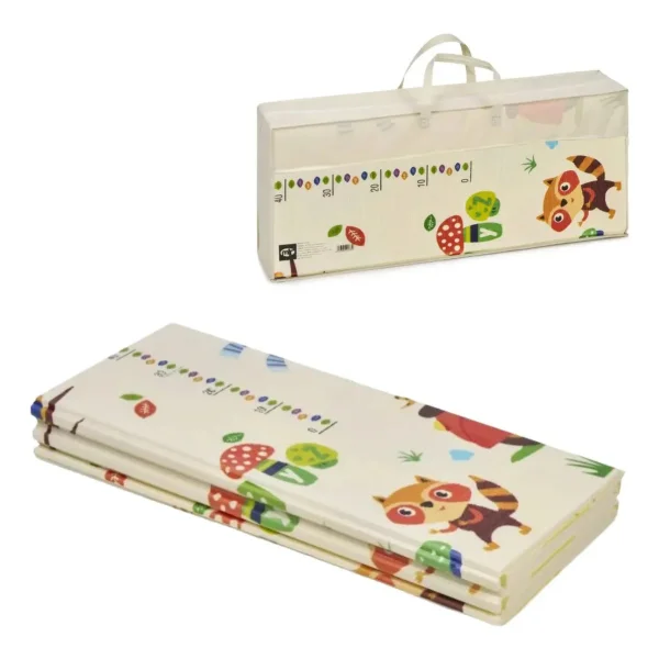Alfombra Antigolpes Reversible Bebe Plegable 120x180cm