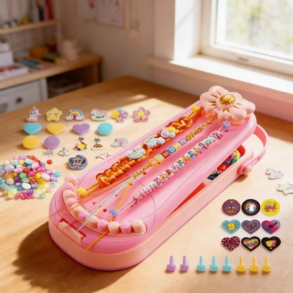 Kit Armado Pulseras Telar Mostacillas Cuentas Amistad Nenas