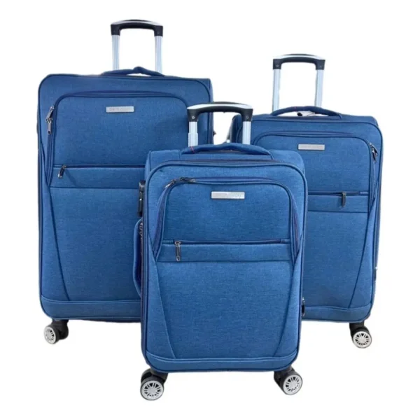 Valija Semi Rigida 24 Pulgadas Expandible Mediana Tela Viaje