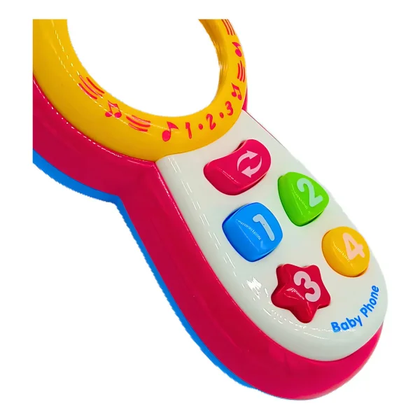 Telefono Celular Didactico Bebe Luz Y Sonido