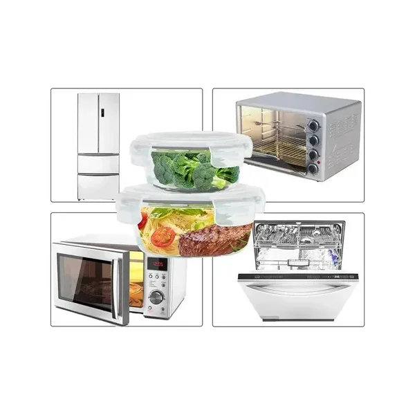 Taper Contenedor Hermético 1000ml Microondas Horno Freezer Transparente