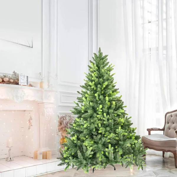 Arbol De Navidad Fabesa Pino Natural Super Real 1.50mts Verde