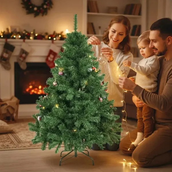 Arbol De Navidad Verde Montañes Deluxe 1,30mts