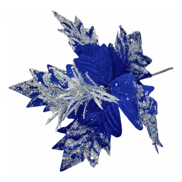 Flor 25cm Para Arbol De Navidad Adornos Decoracion