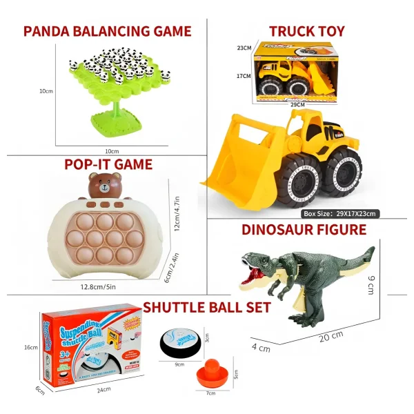 Combo Juguetes Niños Didáctico Interactivo Bundle Kit X5
