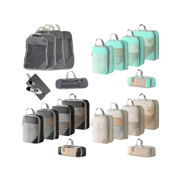 Organizador De Valija Set X6 Neceser De Viaje Estuche Avión