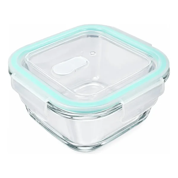 Taper De Vidrio Hermético Microondas Horno Heladera 800ml Transparente