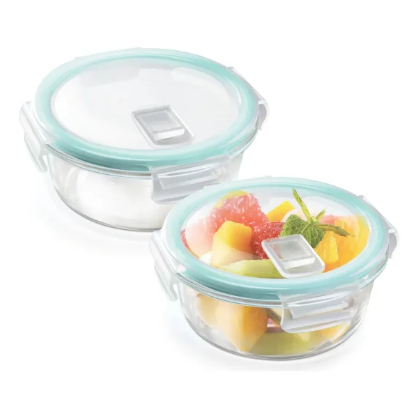 Taper Contenedor Hermético Microondas Horno Heladera 400ml Transparente