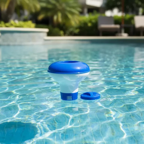 Boya Flotante Azul Para Pileta 12 Cm
