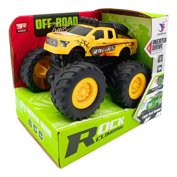 Auto A Friccion Off Road Monster 360 Giro Juguetes