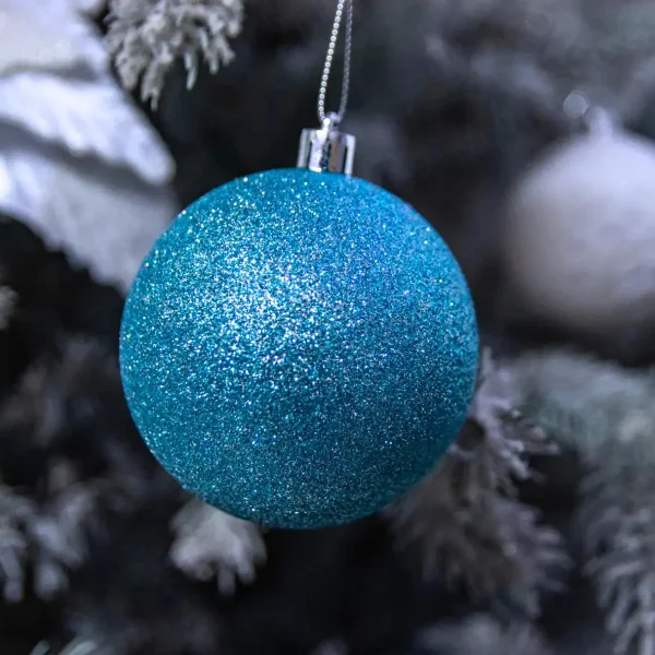 Bolas De Navidad 6cm Adornos Navideños X72 Piezas Decoración