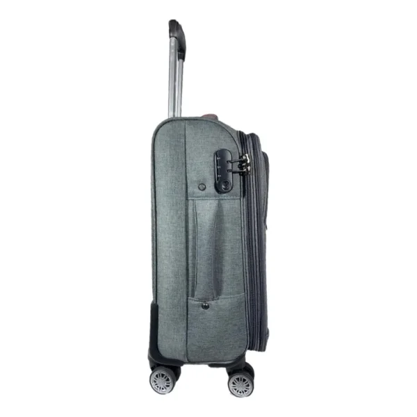 Valija Semi Rigida 24 Pulgadas Expandible Mediana Tela Viaje