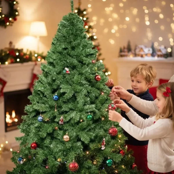 Arbol De Navidad Verde Extra Lujo Patagonia 1,30 Mts