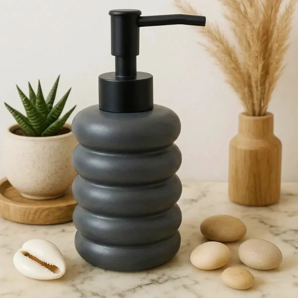 Dispenser Jabón Liquido Dispensador De Cerámica Baño 280ml