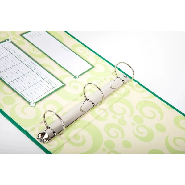 Carpeta Escolar Pvc Numero 3 Avios Colores N3 Ganchos