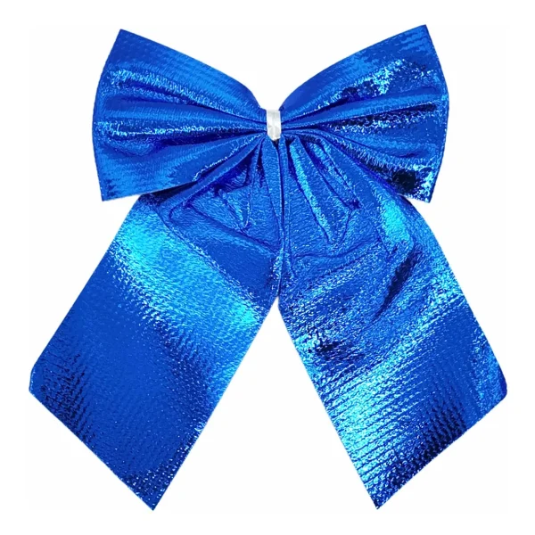 Adorno Colgante Navidad Moño 9cm Para Decoración Navideño X4