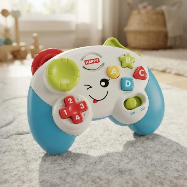 Joystick Luces Sonidos Juego Didactico Musical Juguete Bebe Pacman