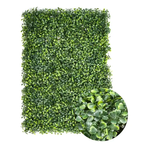Muro Verde Jardin Vertical X6 Decoracion Artificial 60x40 Verde
