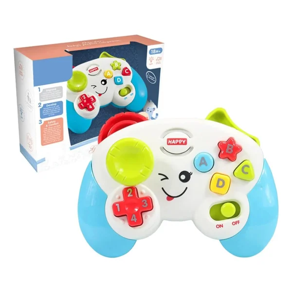 Joystick Luces Sonidos Juego Didactico Musical Juguete Bebe Pacman