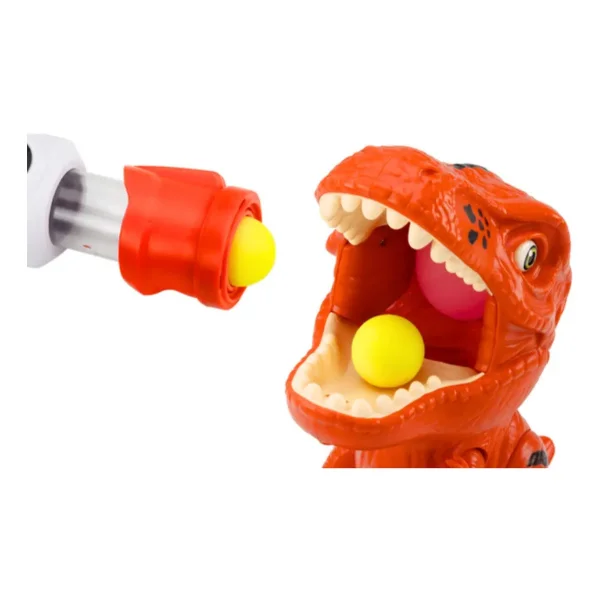 Pistola Dinamica Dino Al Blanco Naranja Con Luces Y Sonido
