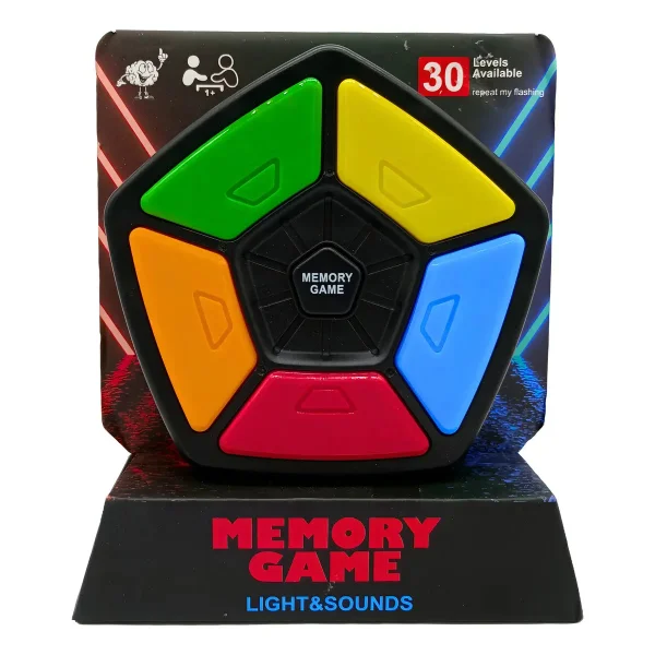 Juego De Memoria 30 Niveles Juguete 5 Colores