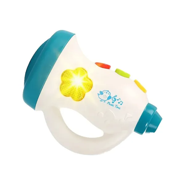 Trompeta Para Niños Juguete Instrumento Musical Sonido Y Luz