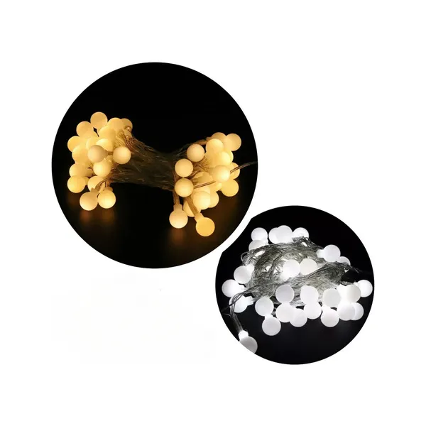 Tira Luz Led 5m Guirnalda X28 220v Luces Navidad Fria Calida