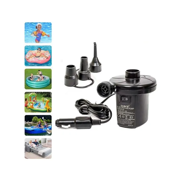 Inflador Eléctrico 12v Para Bote Colchones Inflable Camping