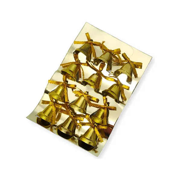 Adorno Decoración Árbol De Navidad Campana Colgante X12