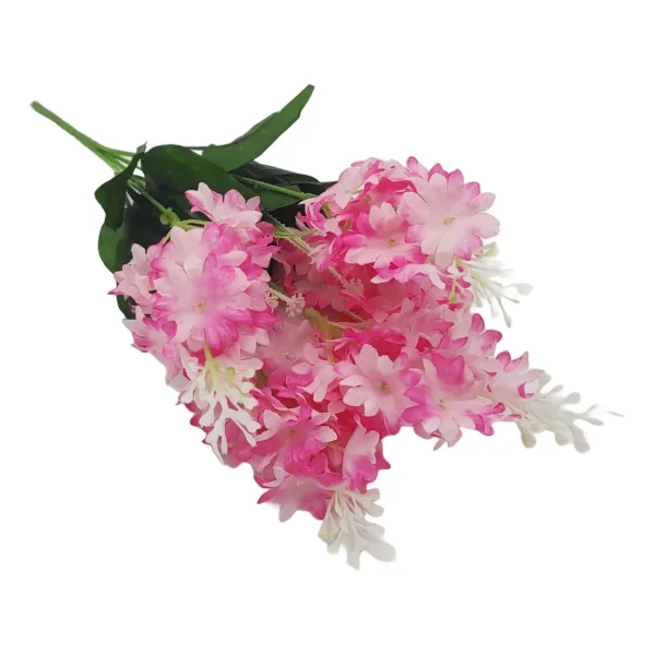 Ramo Alverjillas Flores Artificiales Jacintos Decoracion X4