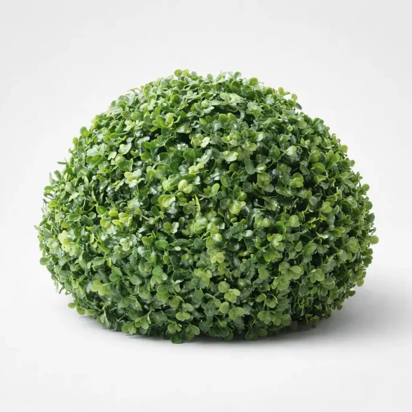 Media Esfera Decoracion Cesped Artificial Arbusto 22cm X20u