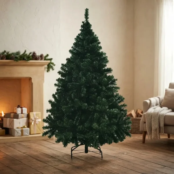 Arbol de Navidad Montañes Deluxe 1.80mts Con Adornos Kit X60