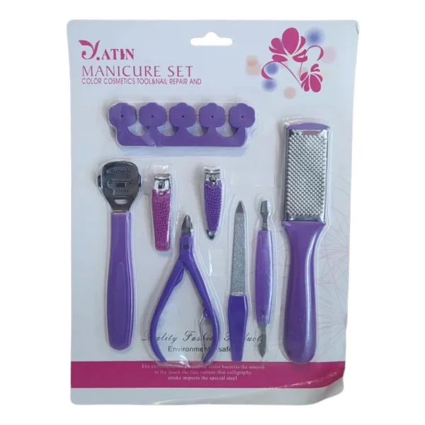 Set Pedicura Manicura Uñas Pies Manos Herramientas 8pzs